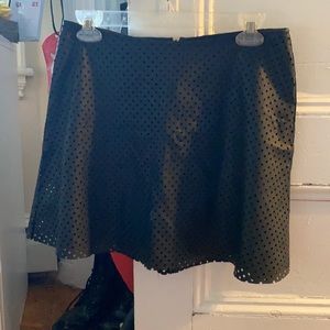 BCBGeneration faux leather skirt